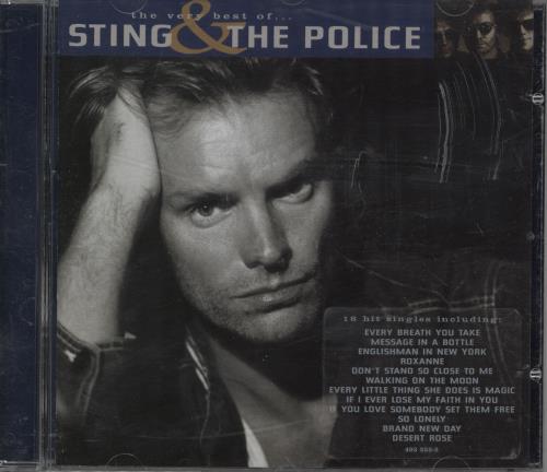 Sting The Very Best Of Sting & The Police UK CD album (CDLP) (183185)